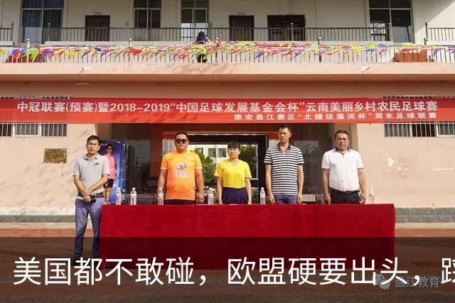 美国都不敢碰，欧盟硬要出头，踩上台湾红线，别怪北京不留情面