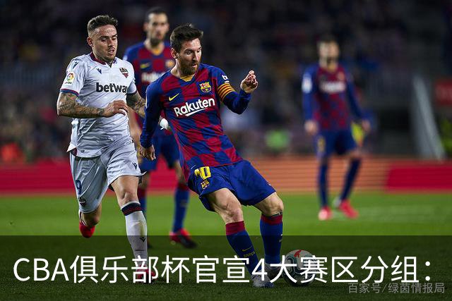 CBA俱乐部杯官宣4大赛区分组：24队创纪录 A组3豪强陷死亡之组